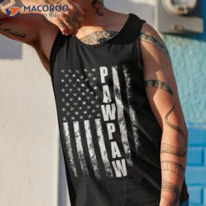 pawpaw gift america flag for father s day shirt tank top 1