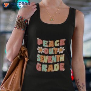 peace out seventh grade groovy last day of 7th grade shirt tank top 4