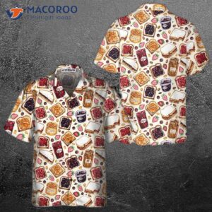 Peanut Butter And Jelly Hawaiian Shirt, Funny Gift For Lovers