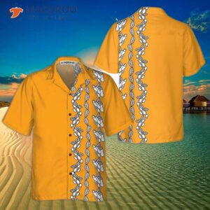 Peanut Leaves Hawaiian Shirt, Cute Butter Shirt Design, Yellow Themed For Adults