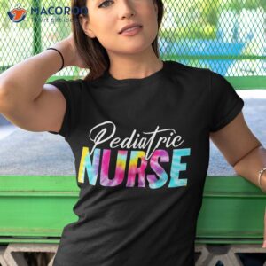 pediatric nurse tie dye life nursing school shirt tshirt 1