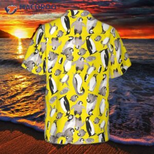 Penguin Family Hawaiian Shirt