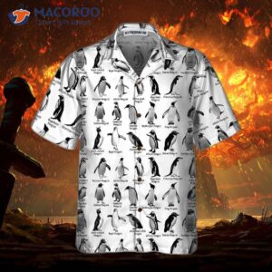 penguin world hawaiian shirt cool shirt for a themed gift idea 2