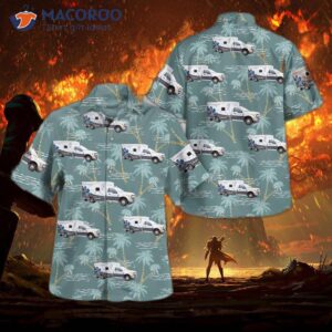 Pennsburg, Pennsylvania, Upper Perkio Valley Ambulance Hawaiian Shirt