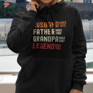 personalized vintage husband father grandpa legend shirt hoodie