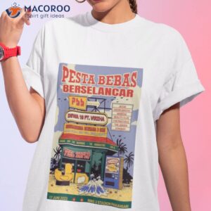 pesta bebas berselancar 17 juni 2023 ring 2 stadion pakansari shirt tshirt 1