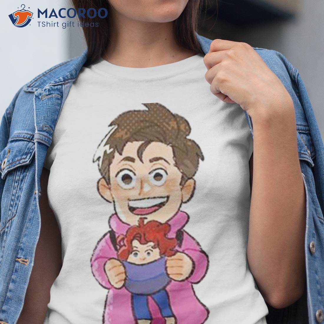 Peter B Parker And Mayday Paker Spider Man Across The Spider Verse Art Shirt Peter B Parker And Mayday Paker Spider Man Across The Spider Verse Art Shirt