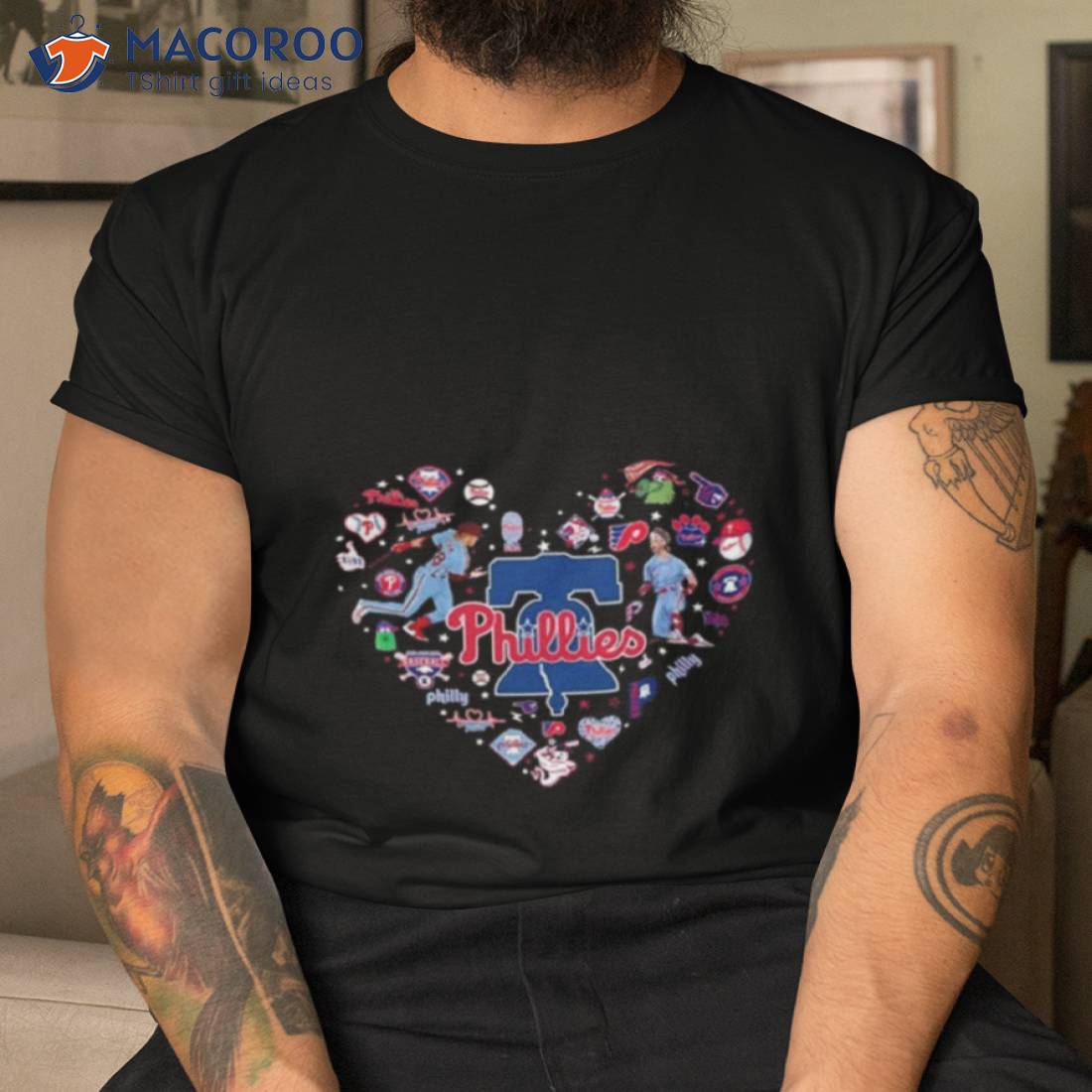 Philadelphia Phillies Bohm Icons Heart 2023 Shirt Philadelphia Phillies Bohm Icons Heart 2023 Shirt