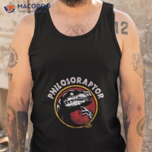 philosoraptor meme funny velociraptor dinosaur shirt tank top