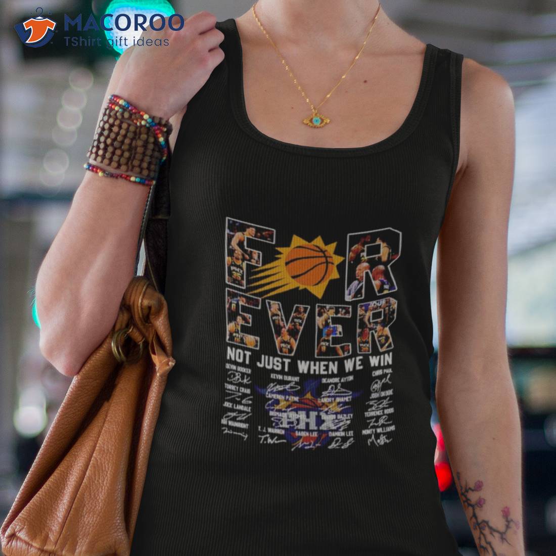 Phoenix Suns Forever Not Just When We Win Signatures Shirt