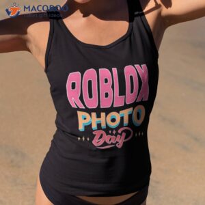 photo day roblox shirt tank top 2