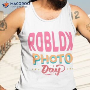 photo day roblox shirt tank top 3