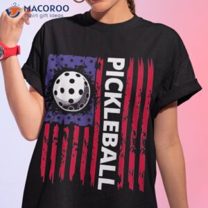 pickleball american flag funny lover vintage shirt tshirt 1