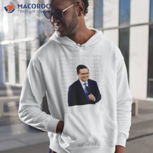 pierre poilievre with microphone shirt hoodie 1