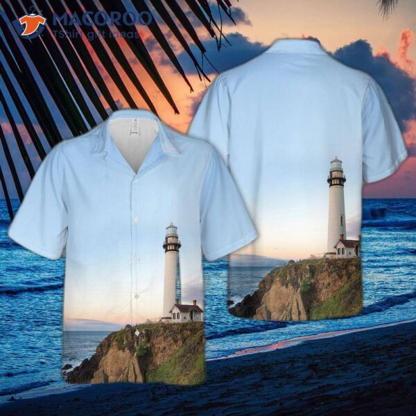 Pigeon Point Lighthouse In Pescadero, California Has A Hawaiian Shirt.