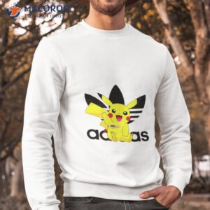 pikachu adidas shirt sweatshirt