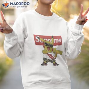 pikachu supreme box logo shirt sweatshirt 2