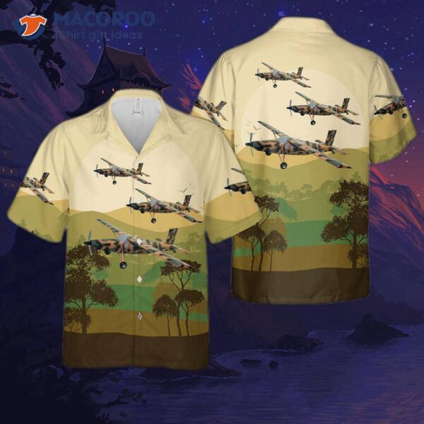 Pilatus Porter Australian Army Aviation Hawaiian Shirt
