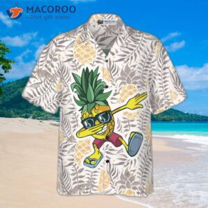 pineapple dabbing hawaiian shirt 3
