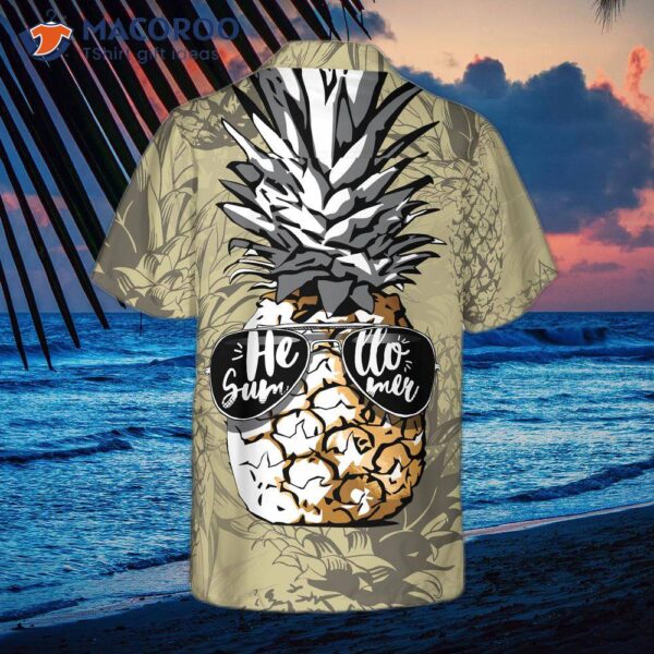 “pineapple Hello Summer Hawaiian Shirt”