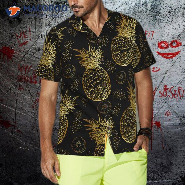 Pineapple Pattern V11 Hawaiian Shirt