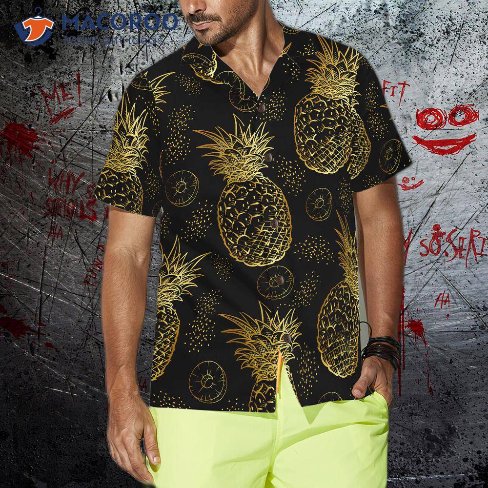 Casual Button Down Shirt - Pineapple Grenade Collection