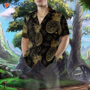 pineapple pattern v11 hawaiian shirt 4