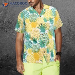 pineapple pattern v8 hawaiian shirt 0