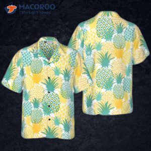 pineapple pattern v8 hawaiian shirt 2