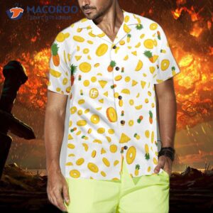 pineapple pattern version 1 hawaiian shirt 0