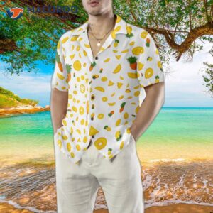 pineapple pattern version 1 hawaiian shirt 4
