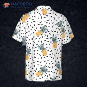 pineapple pattern version 2 hawaiian shirt 1