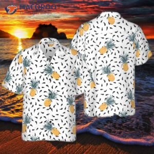 pineapple pattern version 2 hawaiian shirt 2