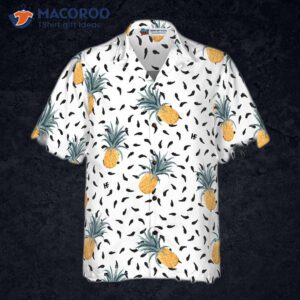 pineapple pattern version 2 hawaiian shirt 3
