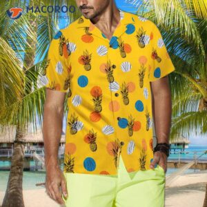 pineapple pattern version 3 hawaiian shirt 0