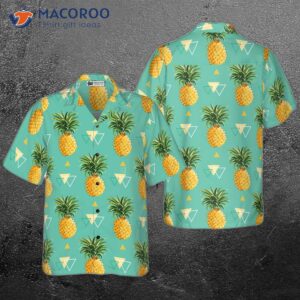 pineapple pattern version 7 hawaiian shirt 2