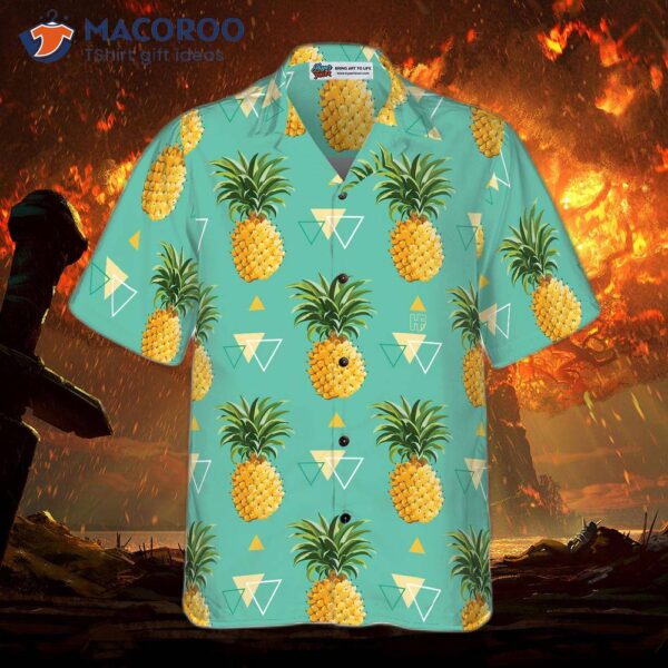 Pineapple Pattern Version 7 Hawaiian Shirt