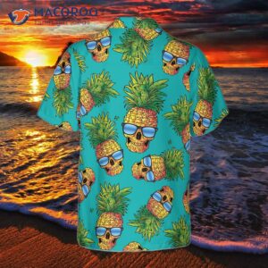 Pineapple Skull And The Tropical Leaves V2 Hawaiian Shirt