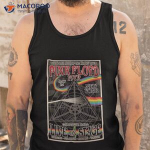 pink floyd 1972 retro distressed shirt tank top