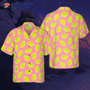 pinky lemon hawaiian shirt 2