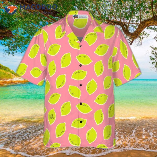 Pinky Lemon Hawaiian Shirt