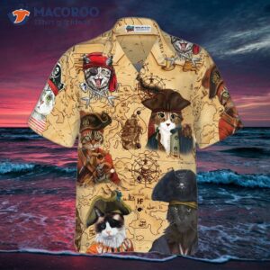 pirate cat hawaiian shirt 3