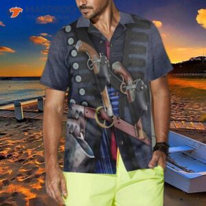 pirate costume hawaiian shirt cool shirt for adults pattern 3