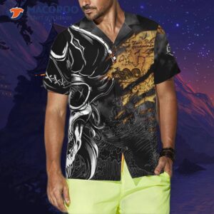 pirate s skull hawaiian shirt 3 1