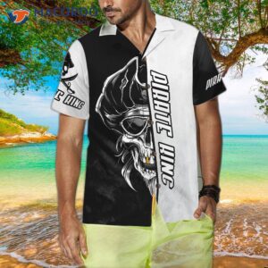 pirate skull hawaiian shirt 2