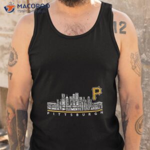 pittsburgh pirates 2023 season team angels players names in city shirt tank top