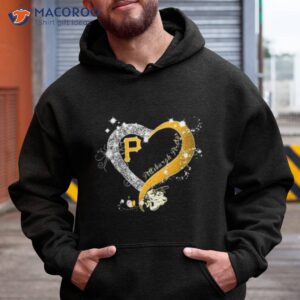 pittsburgh pirates baseball glitter heart 2023 shirt hoodie