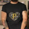 Pittsburgh Pirates Icons Heart 2023 Shirt.