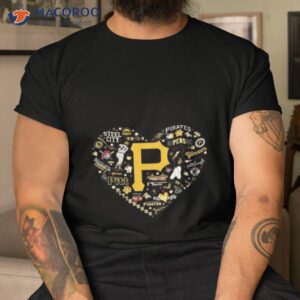 pittsburgh pirates icons heart 2023 shirt tshirt