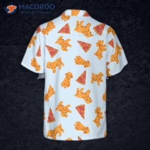 pizza and poodle shirt for hawaiian 1
